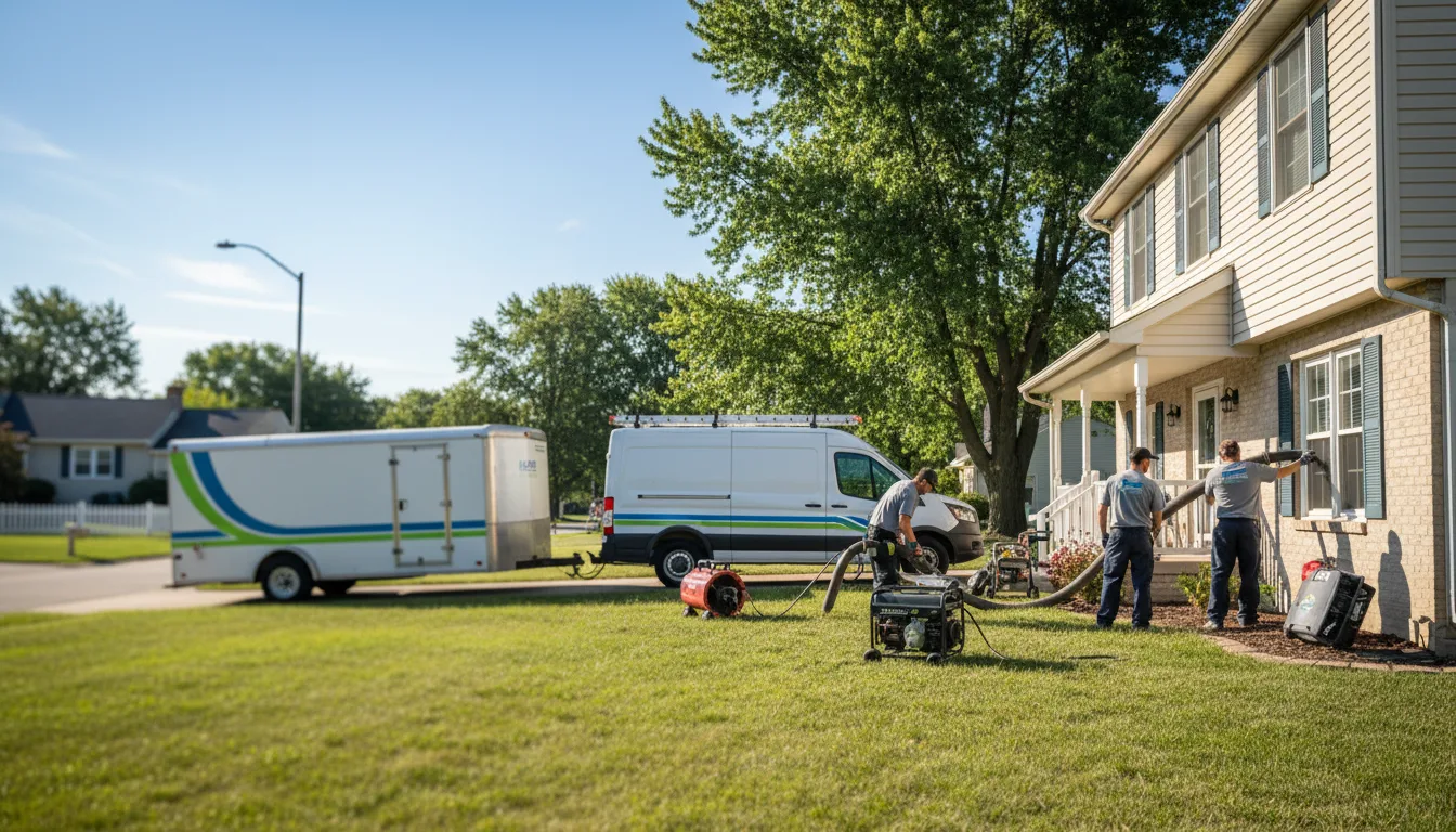 Flooded Basement Restoration And Cleanup With Repair in Saint Marys, IA near me